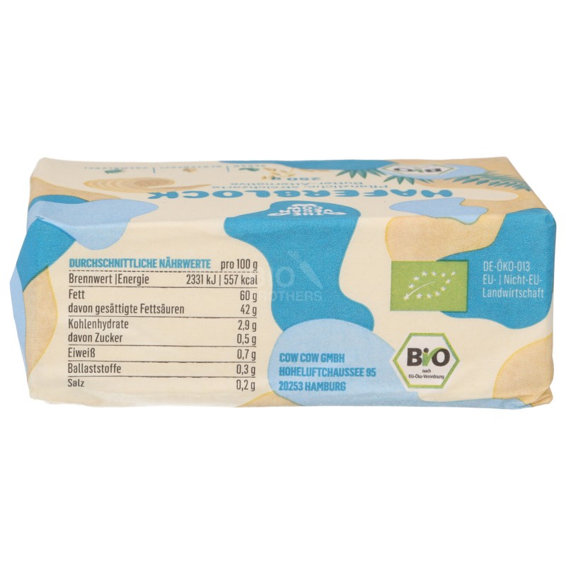 BURR-AVENA BLOCK BIO VEGAN 250G THV