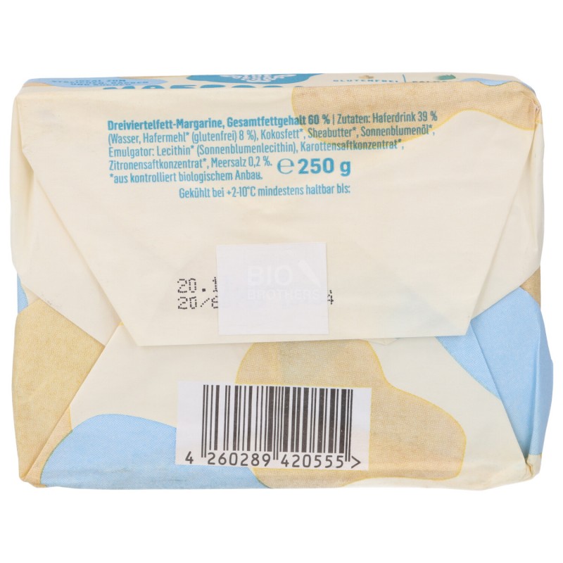 BURR-AVENA BLOCK BIO VEGAN 250G THV