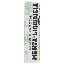 Caramelle bio menta e liquirizia