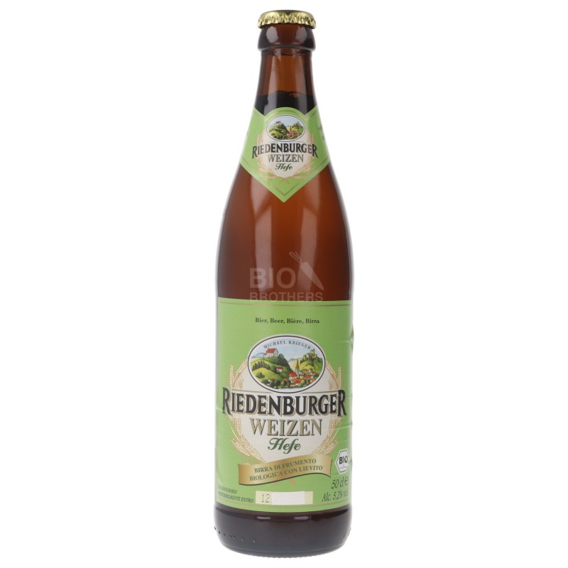 BIRRA WEIZEN HEFE 500ML RIEDEN