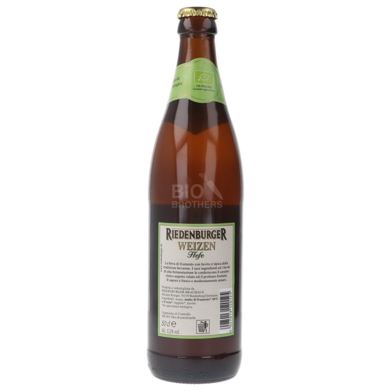 BIRRA WEIZEN HEFE 500ML RIEDEN