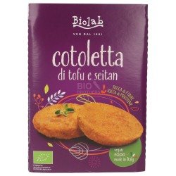 COTOLETTA TOFU E SEITAN BIO VEGAN 160G BIOLAB