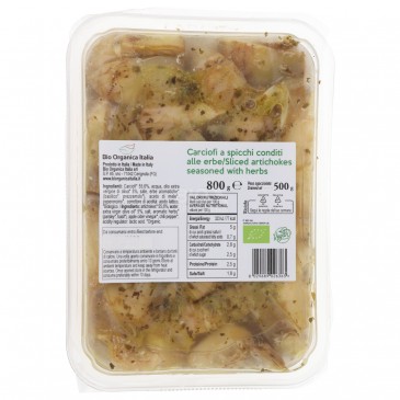 CARCIOFI SPICCHI CON ERBE GASTRO 800g