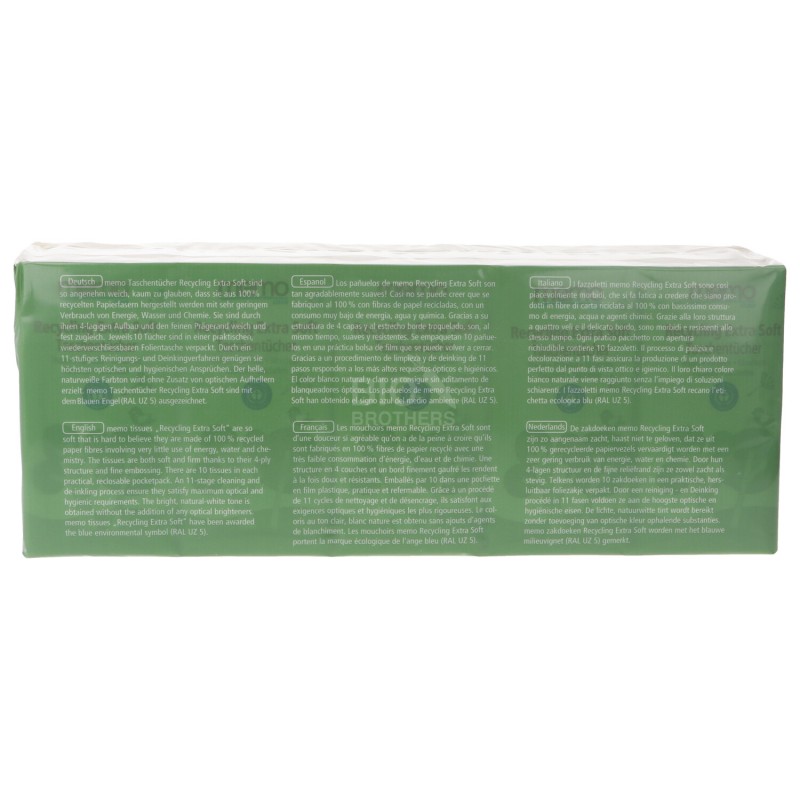 FAZZOLETTI CARTA 4 VELI MEMO