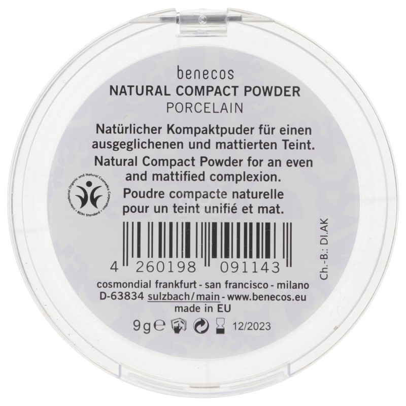 COMPACT POWDER PORCELAINE 9G BENECOS