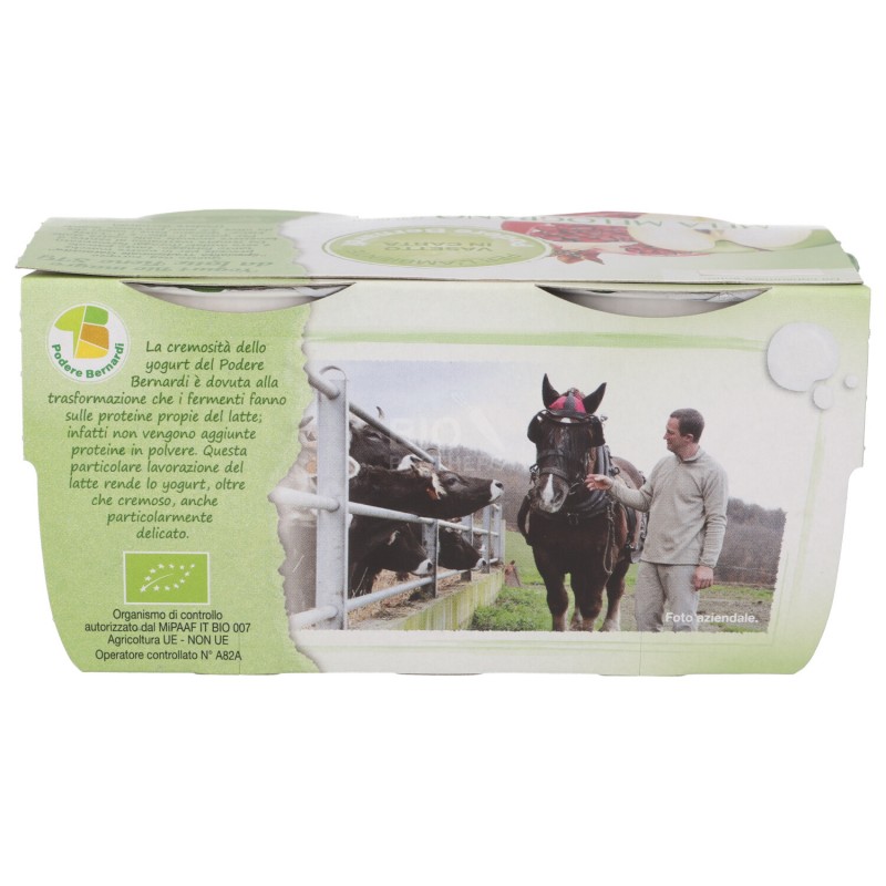YOGURT MAGRO MELA MELOGRANO BIO 2X125G BERNARDI