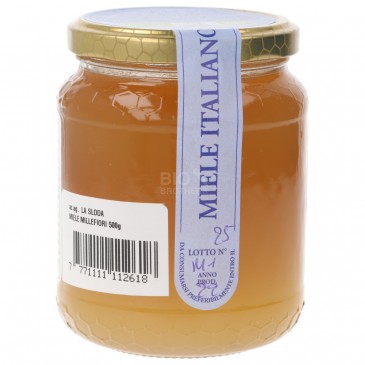 MIELE MILLEFIORI 500G LA SLODA MIELE MILLEFIORI 500G LA SLODA