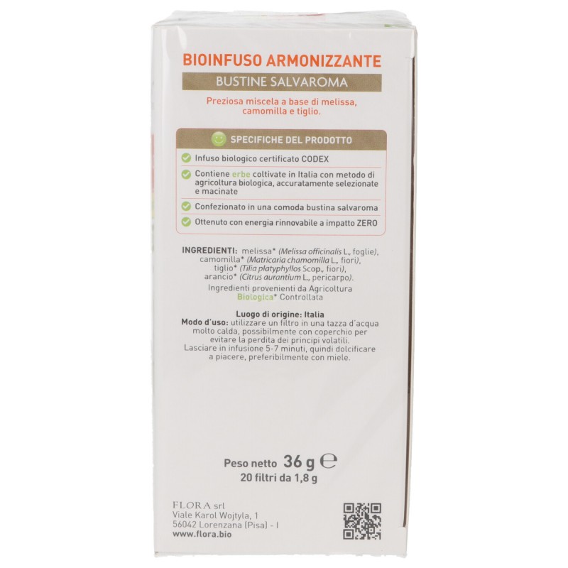 INFUSO ARMONIZZANTE BIMBIO 36G FLORA