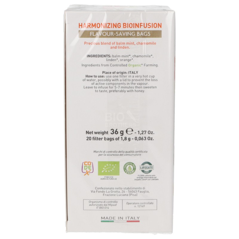 INFUSO ARMONIZZANTE BIMBIO 36G FLORA