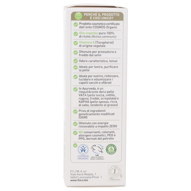 OLIO DI RICINO 100ML FLORA