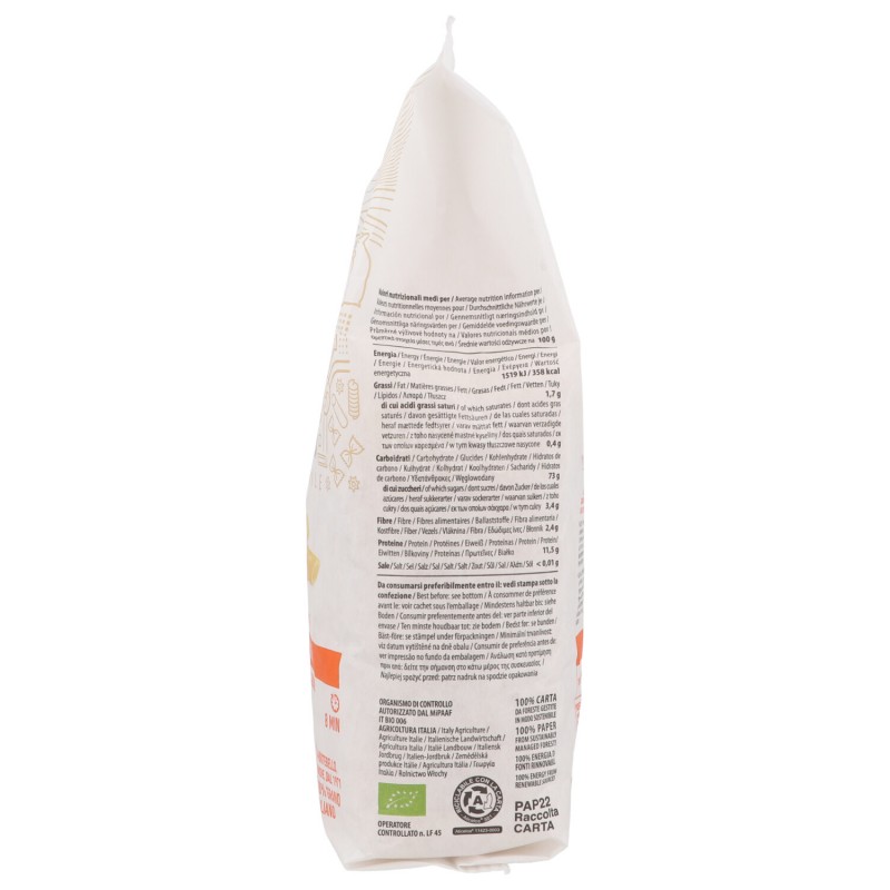 PENNE RIGATE BIANCHE 500G GIR.