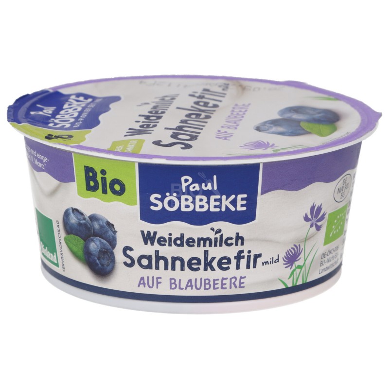 Kefir Cremoso gusto Mirtilli Bioland