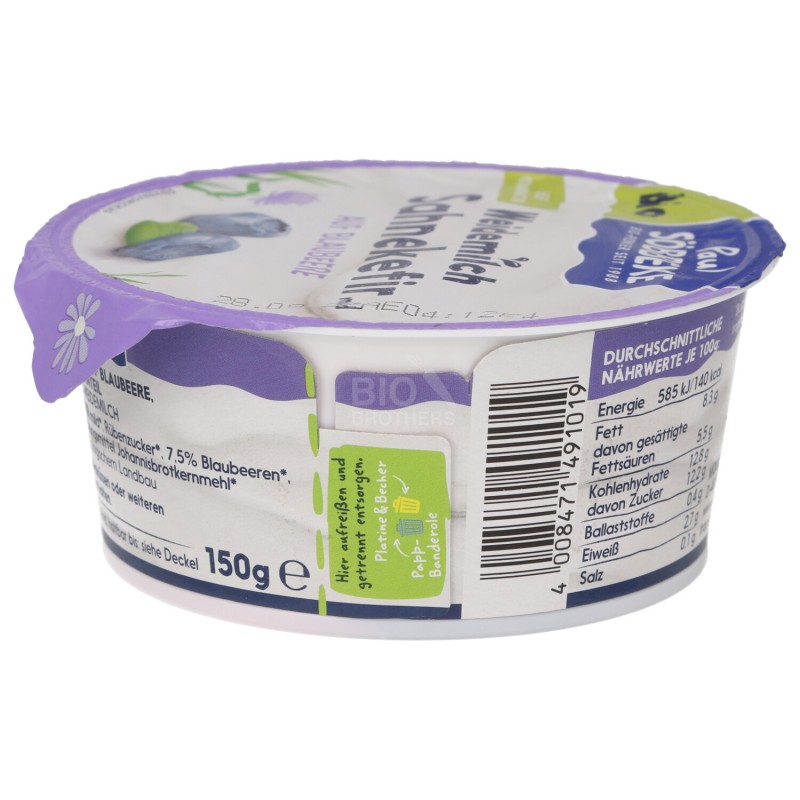 Kefir Cremoso gusto Mirtilli Bioland