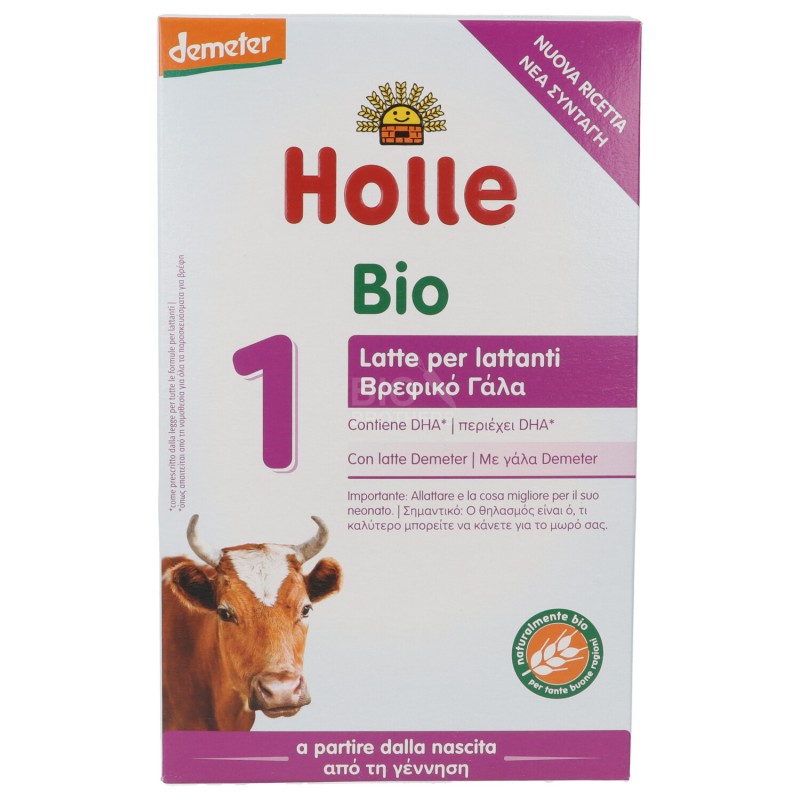 LATTE PER LATTANTI N°1 IN POLVERE DEMETER BIO 400GR HOLLE