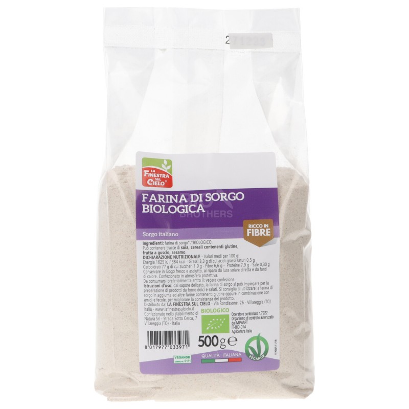 FARINA DI SORGO BIO 500G 