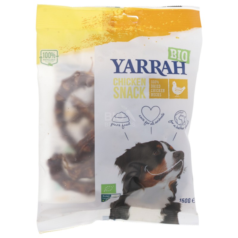 SNACK POLLO CANI ADULTI 150G YARRAH