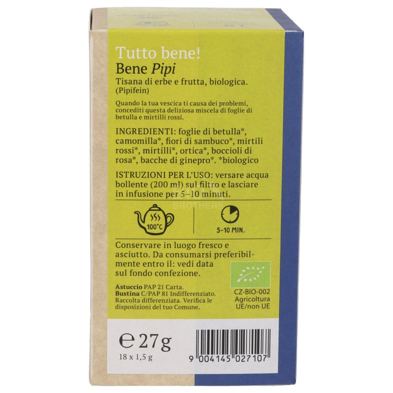 MI SCAP.LA PIPI INFUSTO TU.BEN. 18FILT.SNN