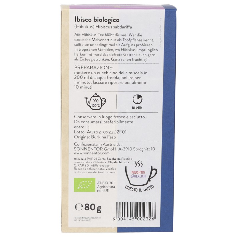 INF. HIBISKUS KARKADE 80GR SONN.