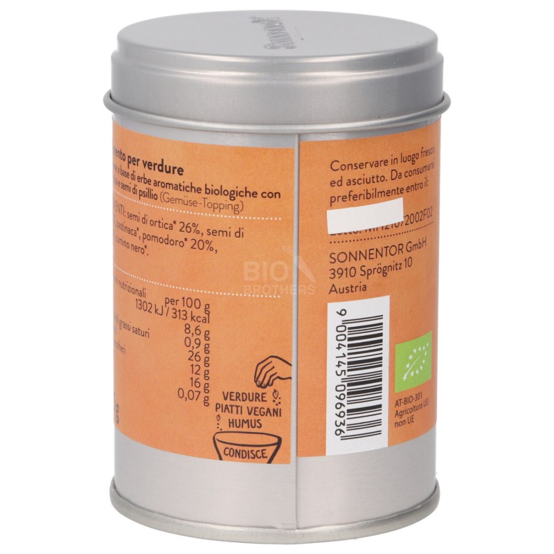 CONDIMENTO PER VERDURE BIO DOSATOR.45G SNN