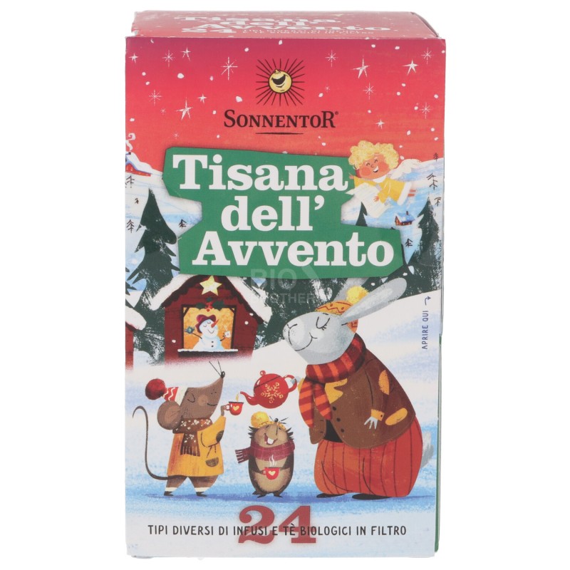 Tisana dell'avvento 24 filtri Sonnentor