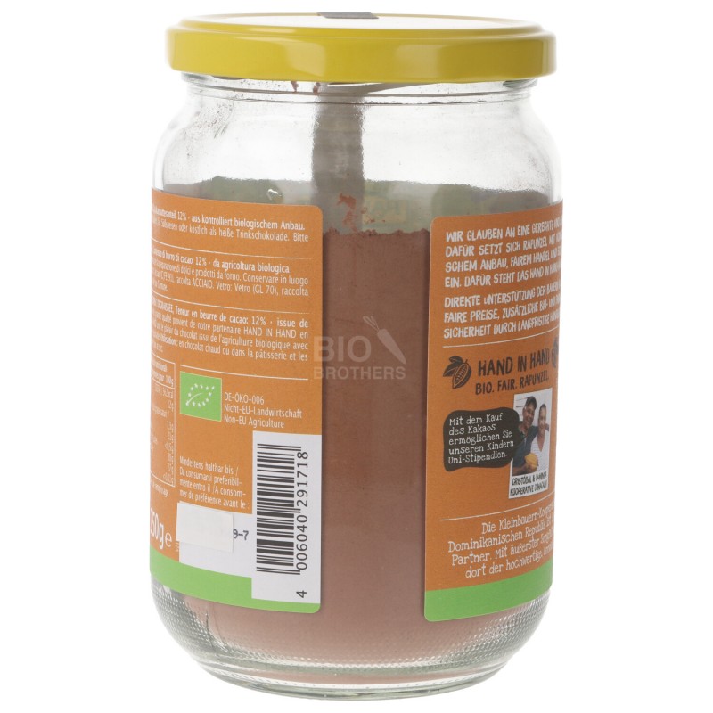 Cacao magro in polvere bio