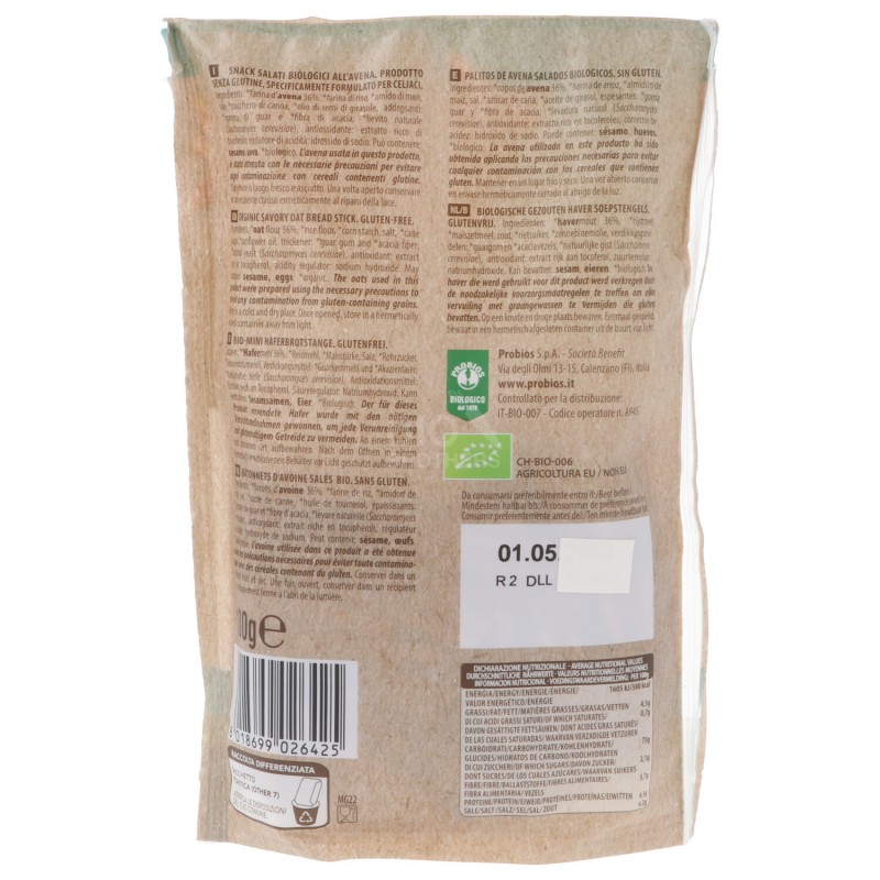 APERI-STICK AVENA S/GLUT. 100GR