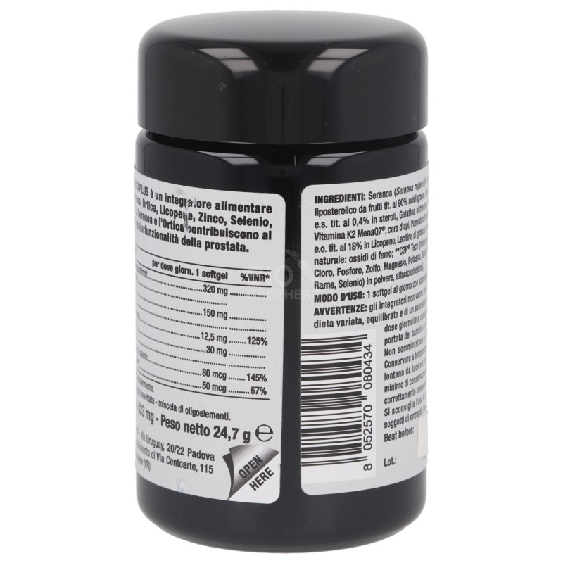 PROSTAPLUS INTEGRATORE ALIMENTARE 30 SOFTGEL NUTRIVA