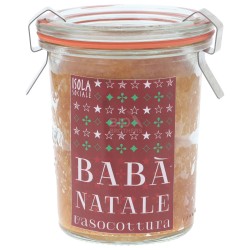 Babbà Natale piccolo al Rhum biologico in vaso cottura
