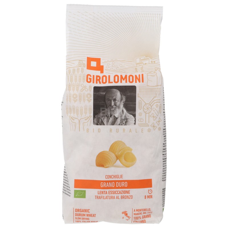 Conchiglie bio pasta di semola di grano duro