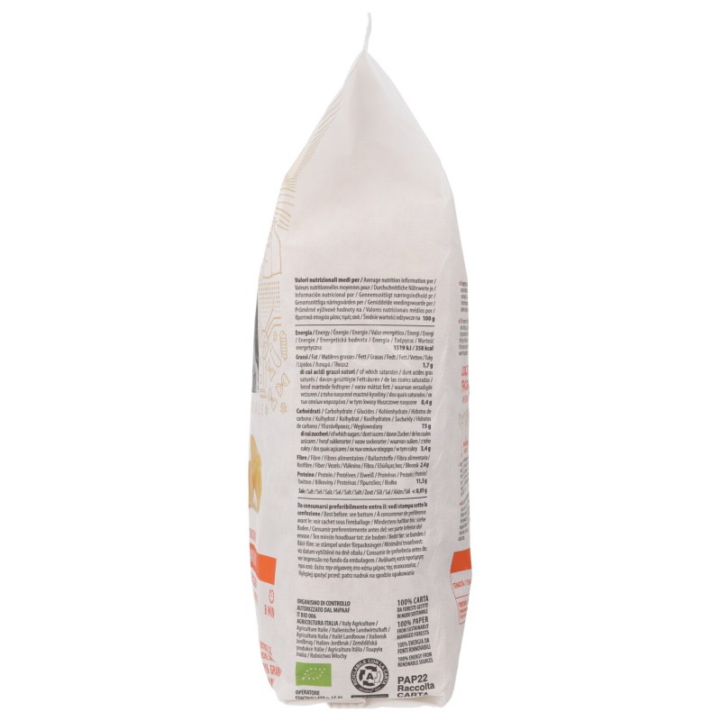 Conchiglie bio pasta di semola di grano duro