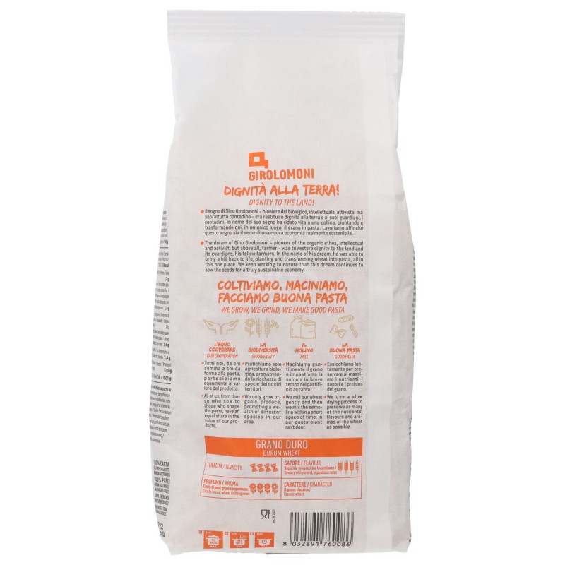 Conchiglie bio pasta di semola di grano duro