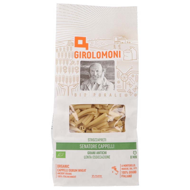 Pasta strozzapreti grano duro cappelli bio Pasta strozzapreti grano duro cappelli bio