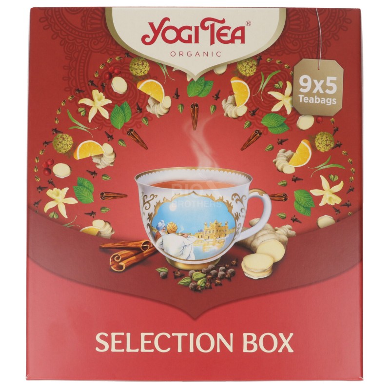 SELECTION BOX 9X5 INFUSI 86G YOGITEA