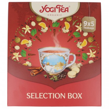 SELECTION BOX 9X5 INFUSI 86G YOGITEA SELECTION BOX 9X5 INFUSI 86G YOGITEA