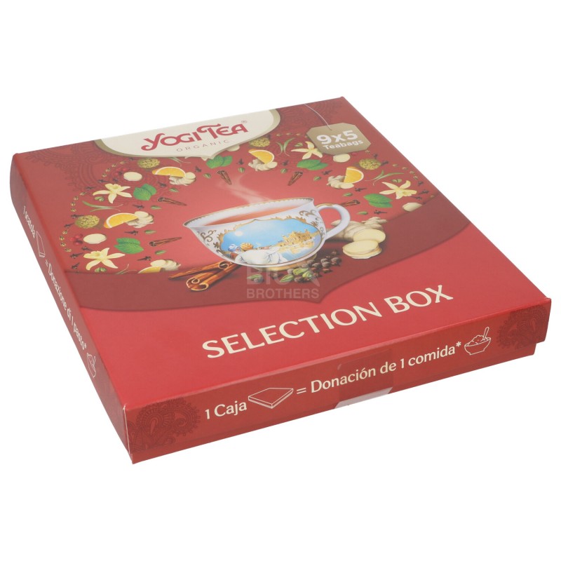 SELECTION BOX 9X5 INFUSI 86G YOGITEA