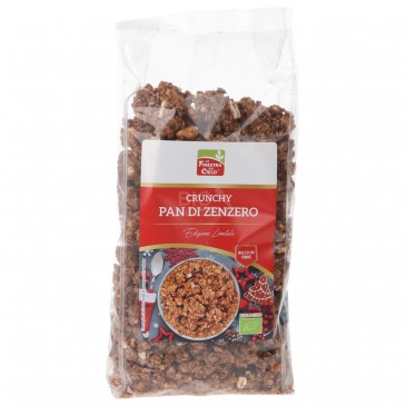 CRUNCHY COLAZIONE PAN DI ZENZERO BIOLOGICO 375G CRUNCHY COLAZIONE PAN DI ZENZERO BIOLOGICO 375G