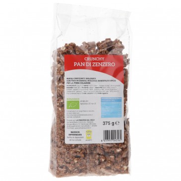 CRUNCHY COLAZIONE PAN DI ZENZERO BIOLOGICO 375G CRUNCHY COLAZIONE PAN DI ZENZERO BIOLOGICO 375G