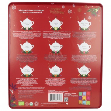 TEA BOX ROSSA PREMIUM HOLIDAY 72FILT.