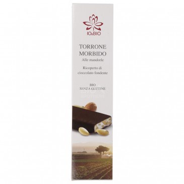 TORRONE MORBIDO CIOCCOLATO 100G IO&BIO TORRONE MORBIDO CIOCCOLATO 100G IO&BIO