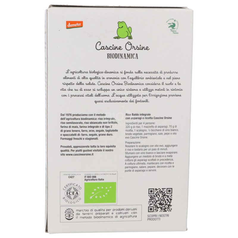 RISO BALDO INT. 1KG C. ORSINE