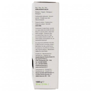 RISO BALDO SEMINT. 1KG C. ORSINE RISO BALDO SEMINT. 1KG C. ORSINE
