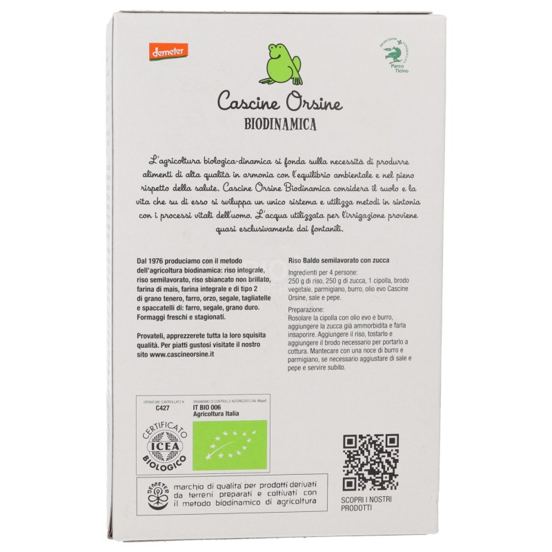 RISO BALDO SEMINT. 1KG C. ORSINE