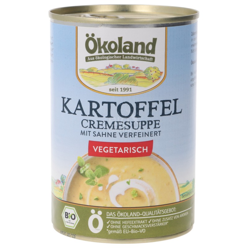 ZUPPA CREMA DI PATATE BIO VEGETALE 400G OKO