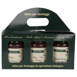 TRIS SALSE PER FORMAGGI 430G BIO BON