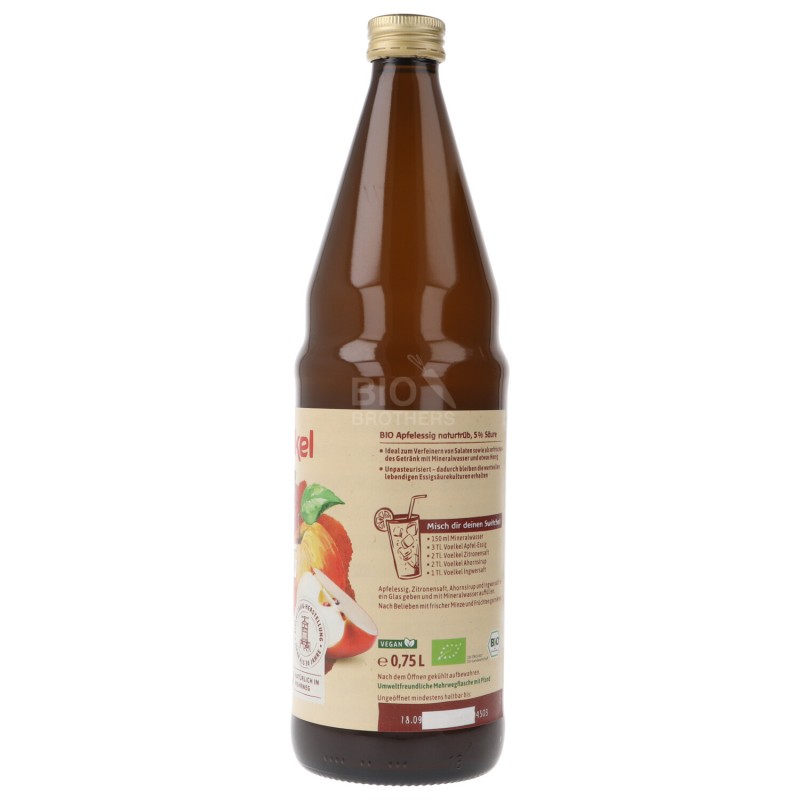 Aceto di mele non filtrato