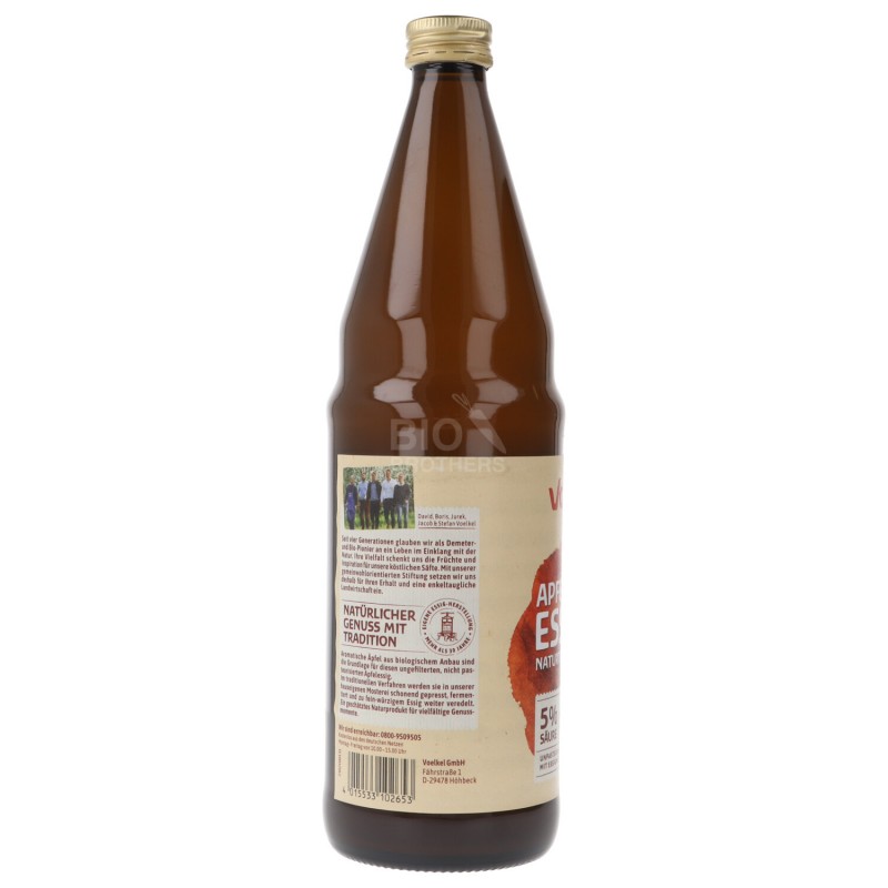 Aceto di mele non filtrato