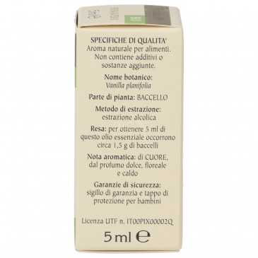 VANIGLIA 10% 5ML O.E. FLORA VANIGLIA 10% 5ML O.E. FLORA