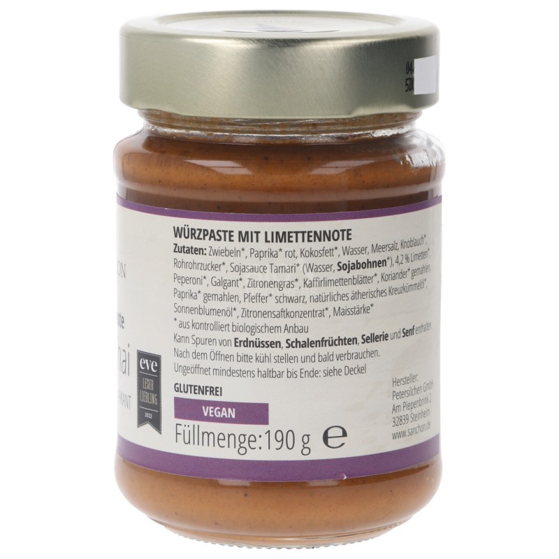 RED CURRY PASTA THAI 190G SANCHON