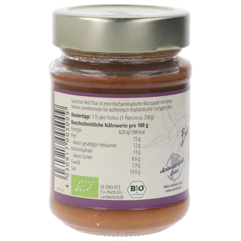 RED CURRY PASTA THAI 190G SANCHON