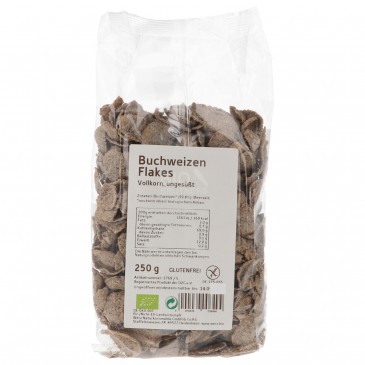 Flackes di Grano Saraceno integrale bio senza glutine Flackes di Grano Saraceno integrale bio senza glutine